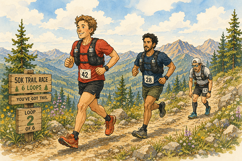 trail runners and tech